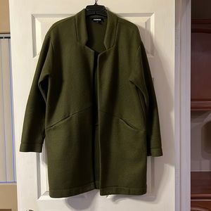 Olive green express jacket